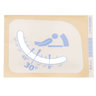 LABEL, HEAD ANGLE INDICATOR,LH