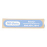 LABEL, RENTAL SERVICE