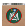LABEL,NO OXYGEN TENT, DOMESTIC