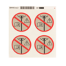 LABEL, NO IV POLE