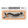 LABEL, RESTRAINT, FOOT, LH