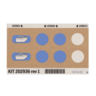 LABEL KIT, URINAL, PED