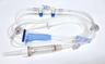 CONTINU-FLO Solution Set, Non-Vented, 2 CLEARLINK Luer Activated Valves, Backcheck Valve, Plus 4-Way Stopcock Manifold Extension Set. 10 drops/mL. 68
