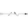 EXT. SET, LUER ACTIVATED VALVE W/MALE L/L ADAPTER