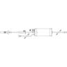 BURETROL Add-On Set, 150 mL Valveless Burette, CLEARLINK Luer Activated Valve, 17