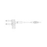 Rallonge en Y, diamètre standard, 19,6 cm (7,7 po)